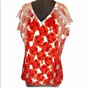 🔴New Directions Weekend Women Blouse Cotton L